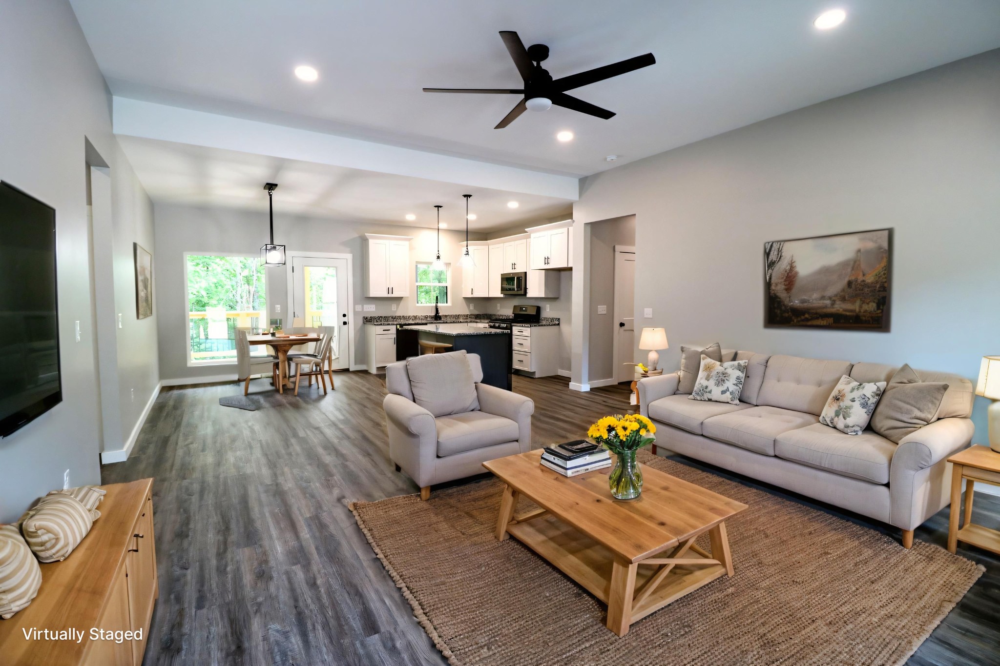 2775 Mayne Trace Road Waverly, TN 37185 - Photo 14 of 43 a living room with furniture and a flat screen tv