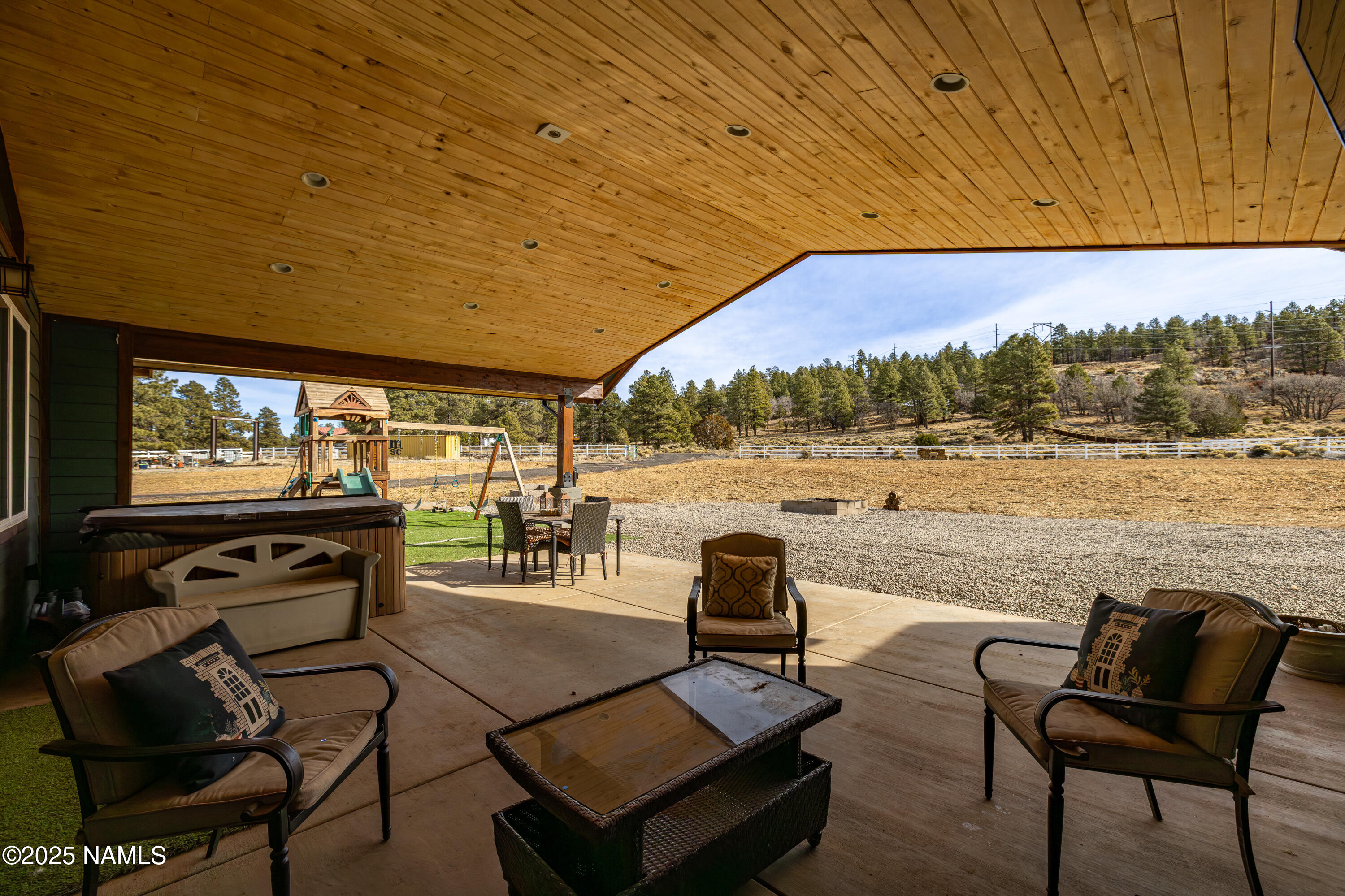 6770 North Rain Valley Road Flagstaff, AZ 86004 - Photo 22 of 28 Outdoor space perfect for entertaining