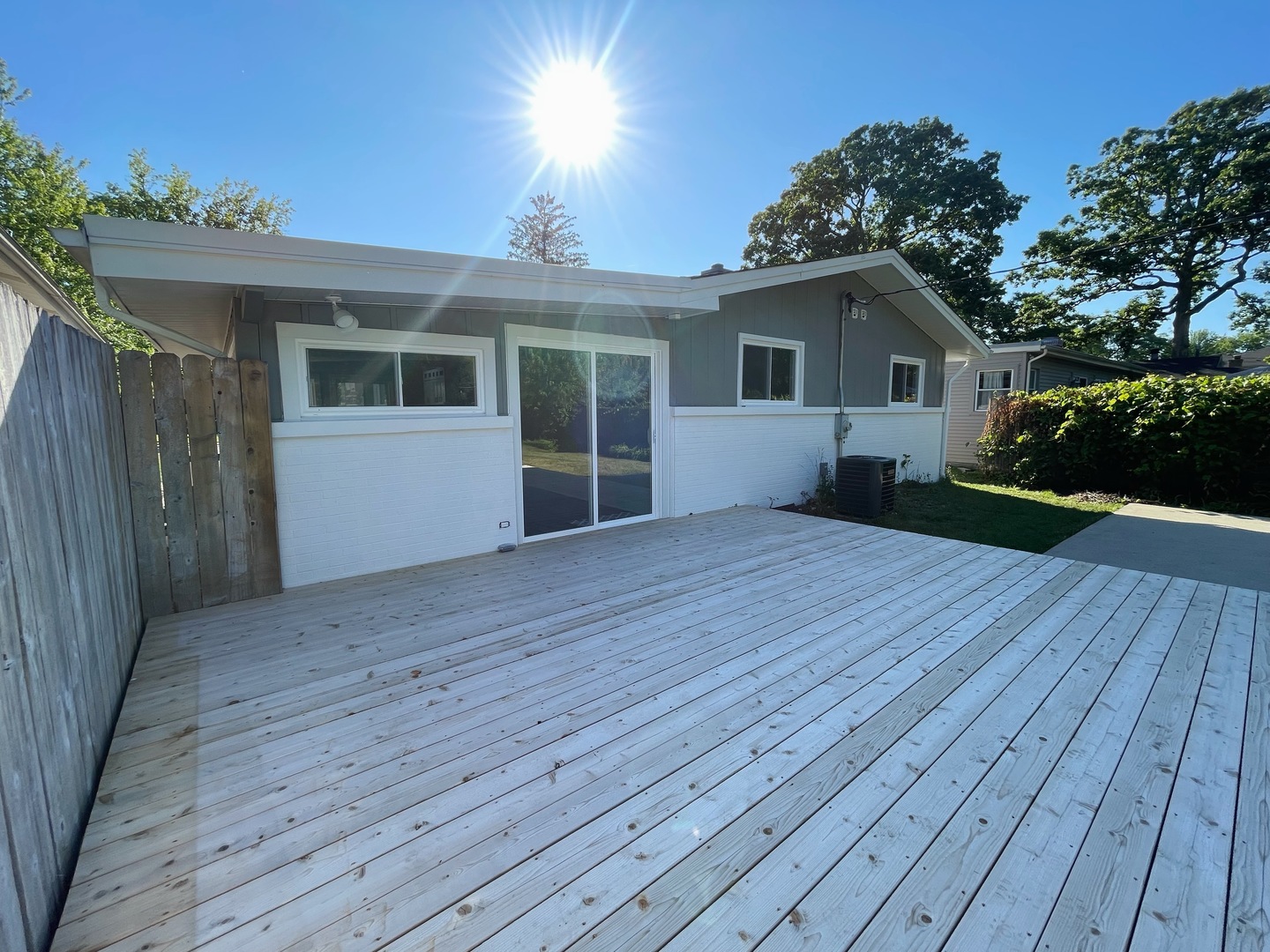 1017 Dell Road Northbrook, IL 60062 - Photo 48 of 52 a view of house with wooden floor and outdoor space