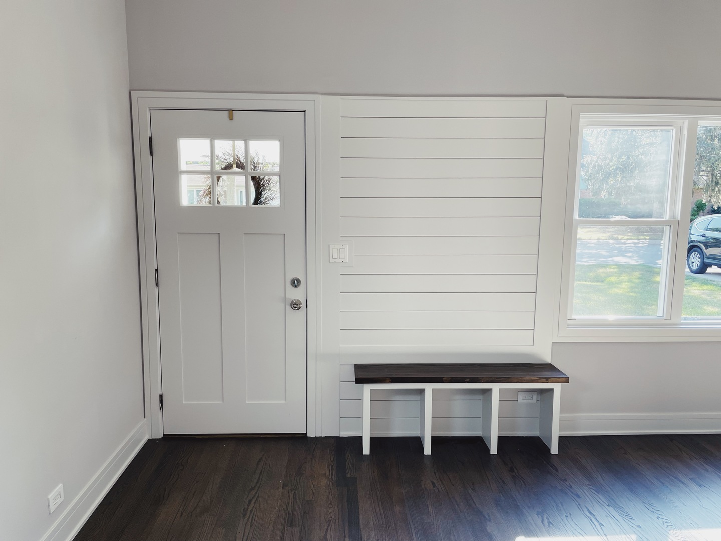 1017 Dell Road Northbrook, IL 60062 - Photo 8 of 52 an empty room with wooden floor and windows