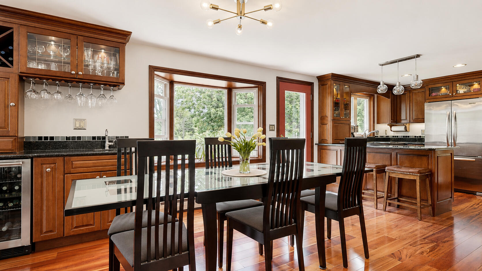 61 Broadturn Road Scarborough, ME 04074 - Photo 30 of 80 Wet bar and frig