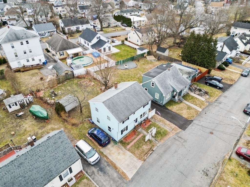 40 Harrison Street Cumberland, RI 02864 - Photo 31 of 37 an aerial view of residential house with outdoor space