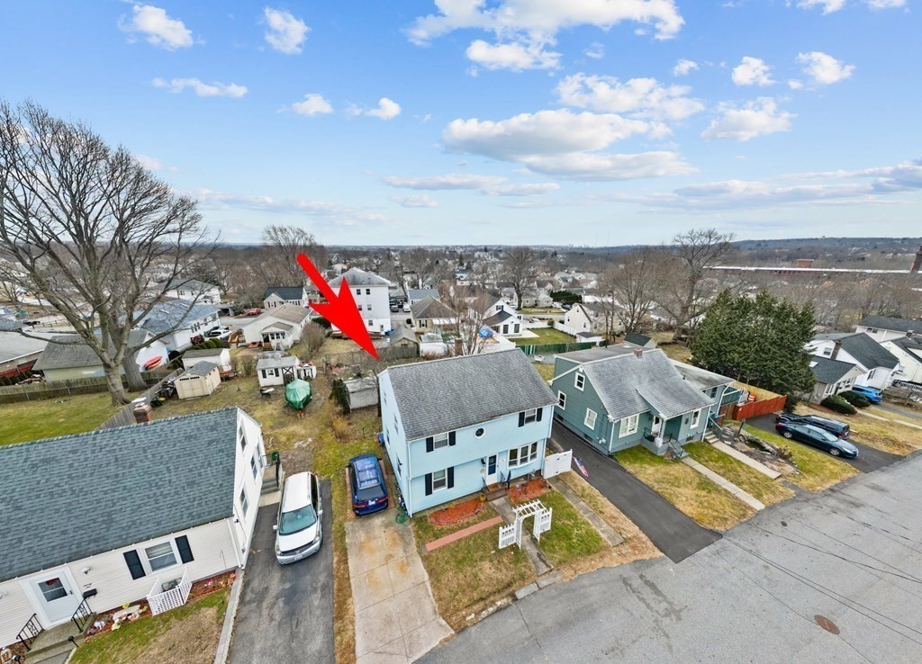 40 Harrison Street Cumberland, RI 02864 - Photo 32 of 37 an aerial view of a houses with yard