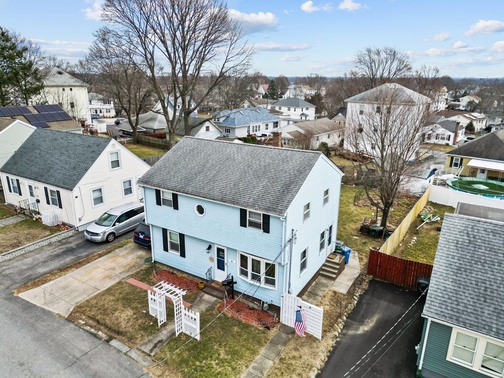 40 Harrison Street Cumberland, RI 02864 - Photo 34 of 37 an aerial view of a house with a big yard