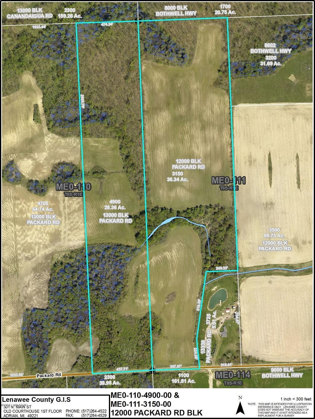 12000 Packard Road Morenci, MI 49256 - Photo 1 of 23 1200 Parkard Rd Aerial view