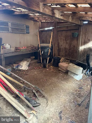 a room with storage and utility