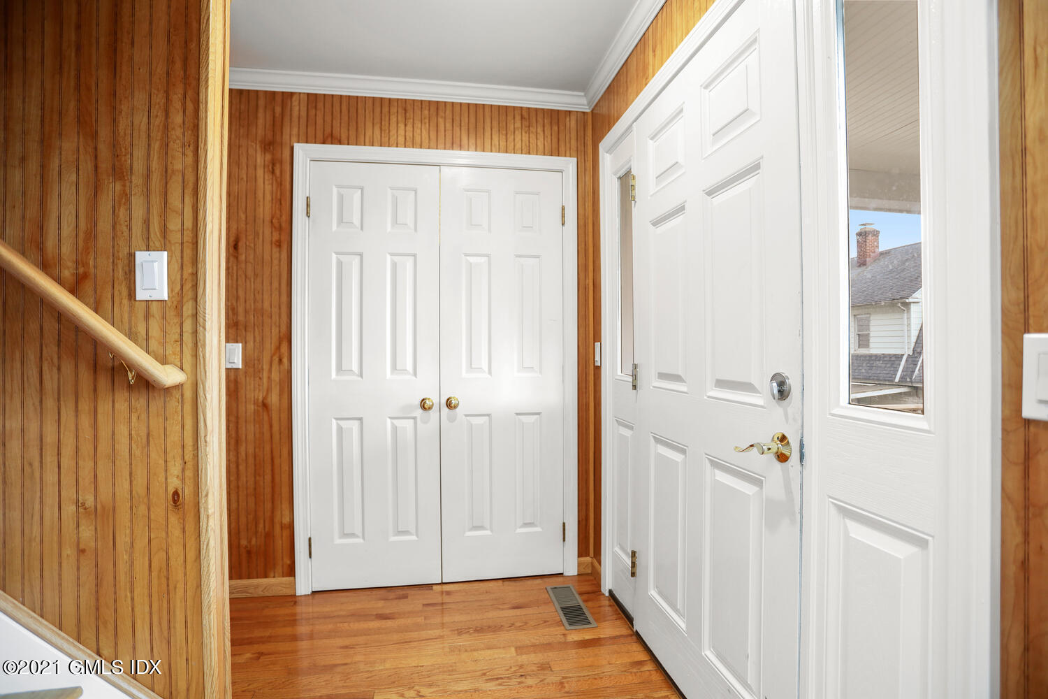 284 Glenbrook Road Stamford, CT 06906 - Photo 5 of 45 a view of a bathroom with wooden floor