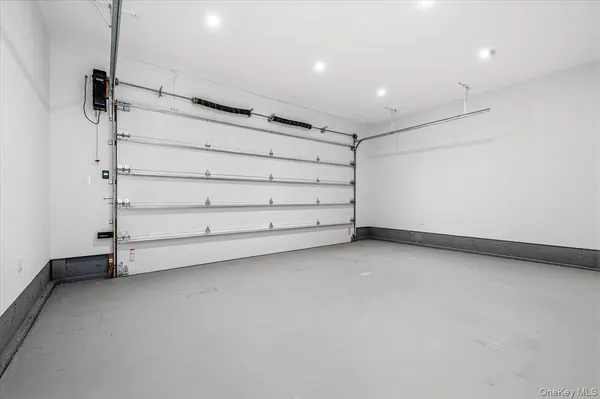 a view of a room with storage