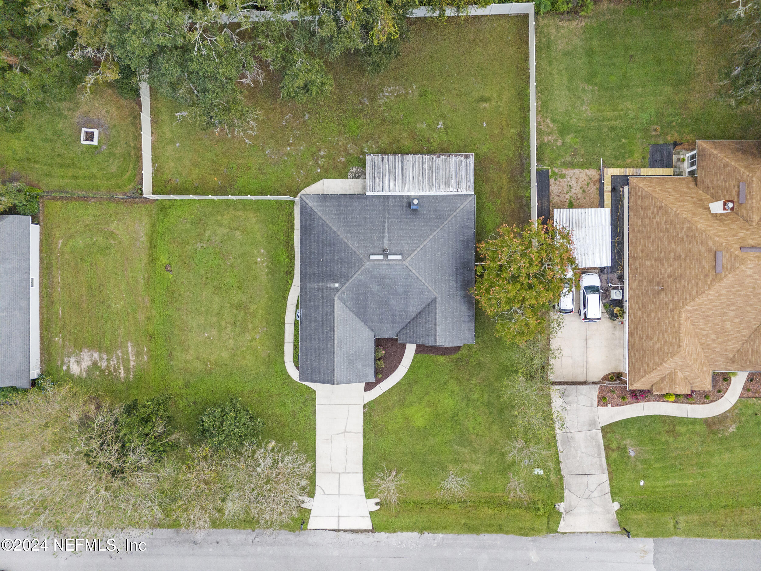781 Nottingham Forest Circle St. Johns, FL 32259 - Photo 35 of 43 an aerial view of a house having yard