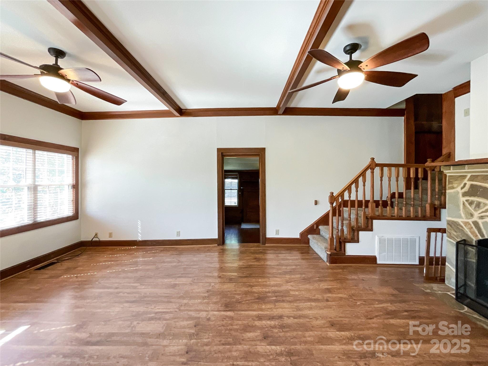 2006 Okeewemee Road Star, NC 27356 - Photo 18 of 48 a view of an entryway with wooden floor and staircase