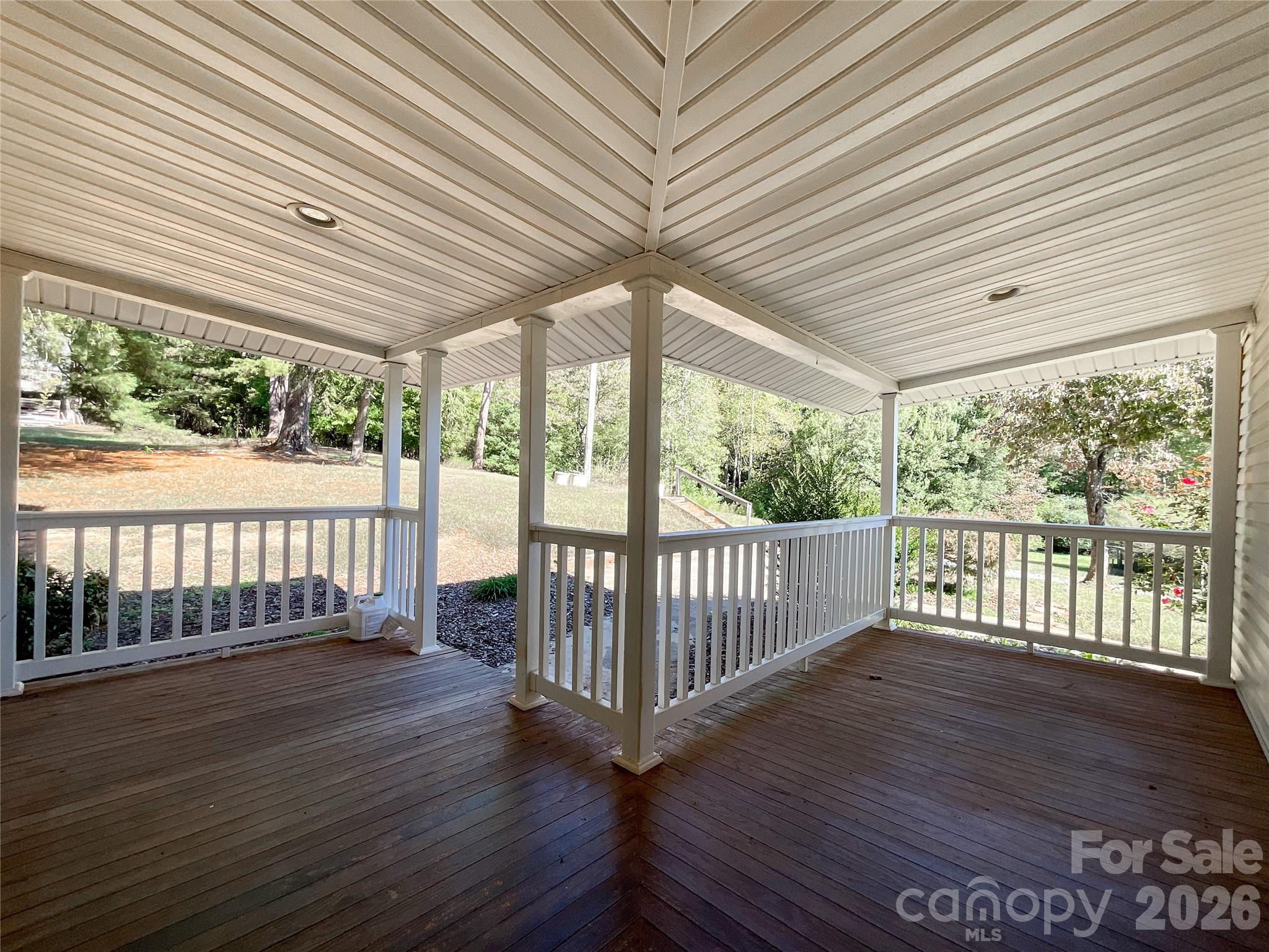 2006 Okeewemee Road Star, NC 27356 - Photo 4 of 47 a view of a porch with wooden floor