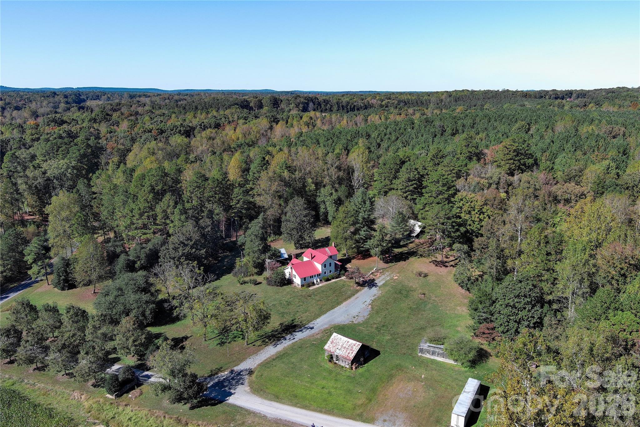 2006 Okeewemee Road Star, NC 27356 - Photo 47 of 47 an aerial view of a house with a yard