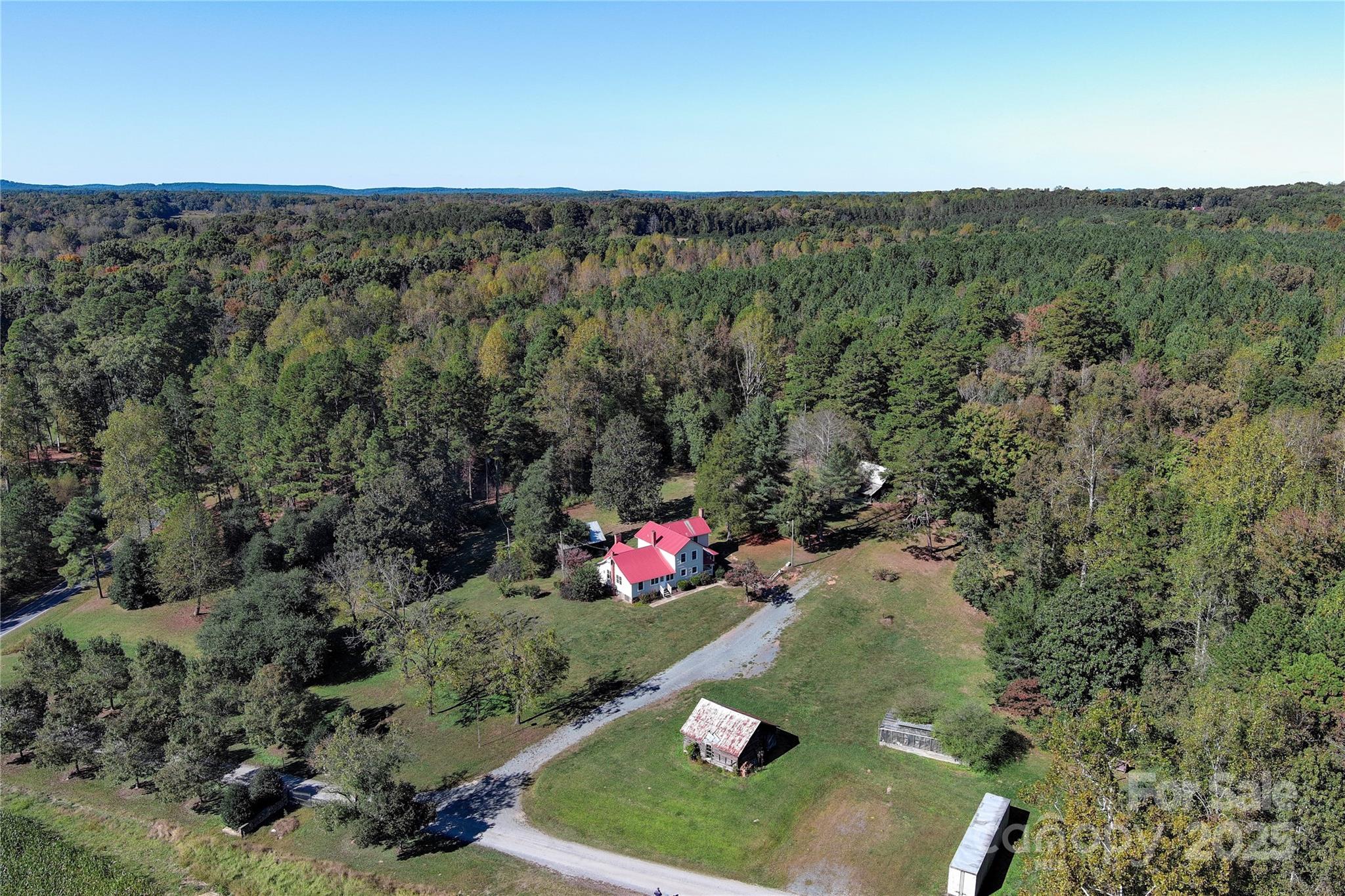 2006 Okeewemee Road Star, NC 27356 - Photo 47 of 48 an aerial view of a house with a yard