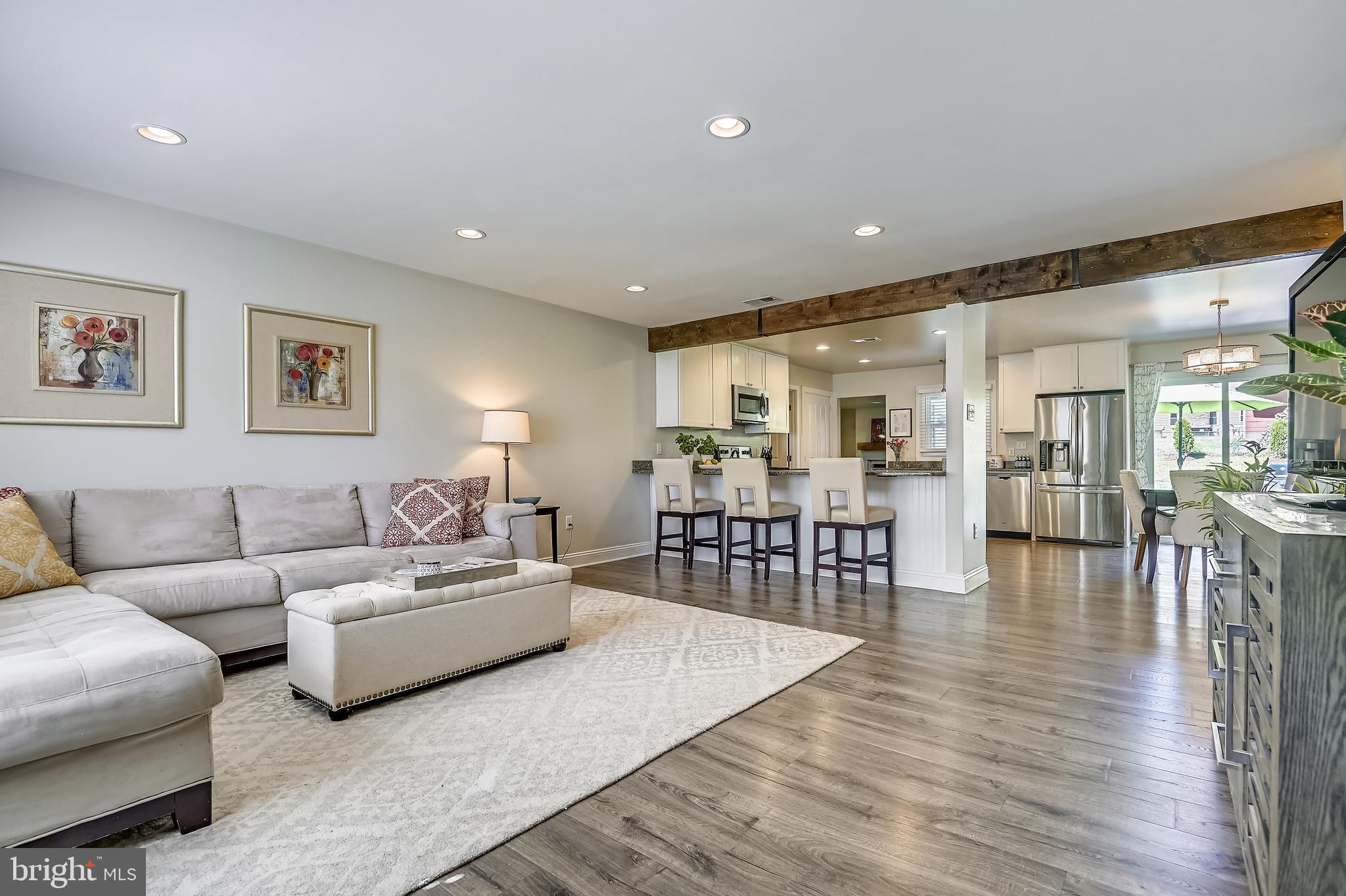 948 Fall Ridge Way Gambrills, MD 21054 - Photo 6 of 40 Living room open to kitchen!