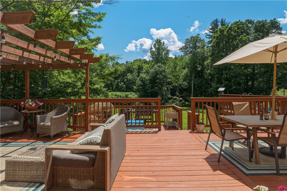 2274 Millport Hill Road Veteran, NY 14864 - Photo 42 of 48 Back Deck