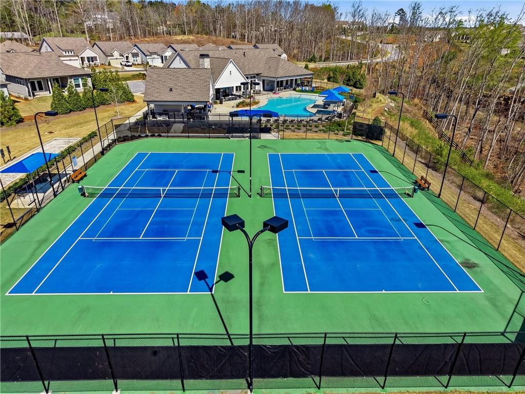 6742 Welcome Road Flowery Branch, GA 30542 - Photo 44 of 48 a view of an outdoor space pool patio and mountain view