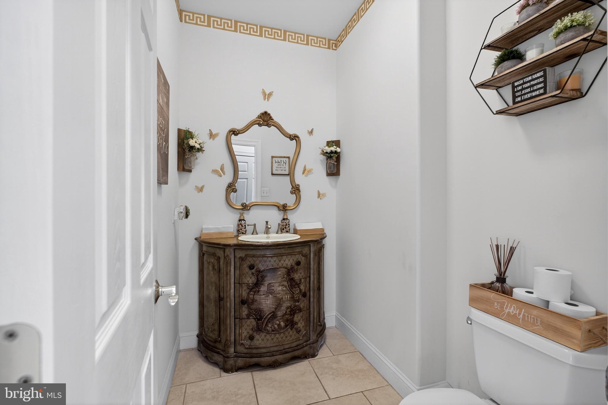 164 Old New York Road Absecon, NJ 08205 - Photo 14 of 81 a view of bathroom with a sink and mirror