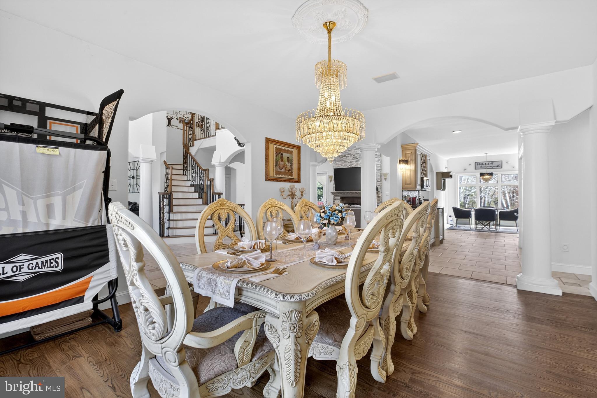 164 Old New York Road Absecon, NJ 08205 - Photo 19 of 81 a view of a dining room with furniture and wooden floor