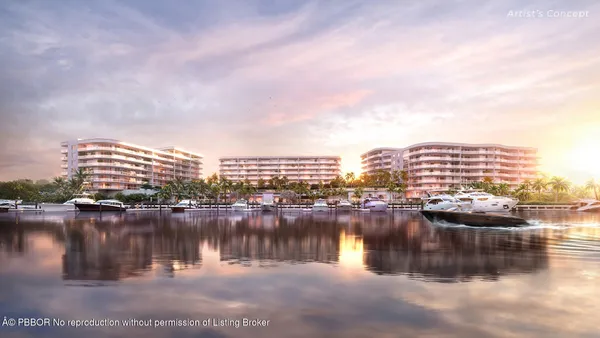 a view of a city with water