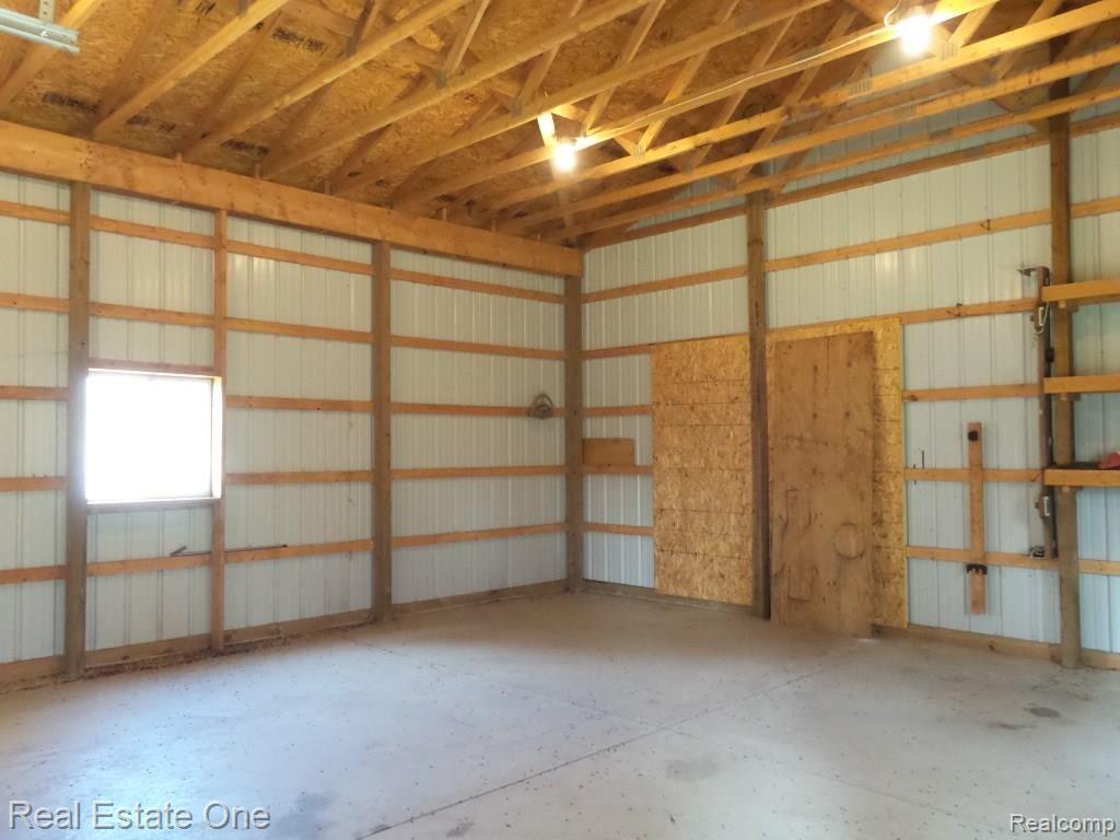 2047 Imlay City Road Lapeer, MI 48446 - Photo 20 of 30 Pole barn - cement floor