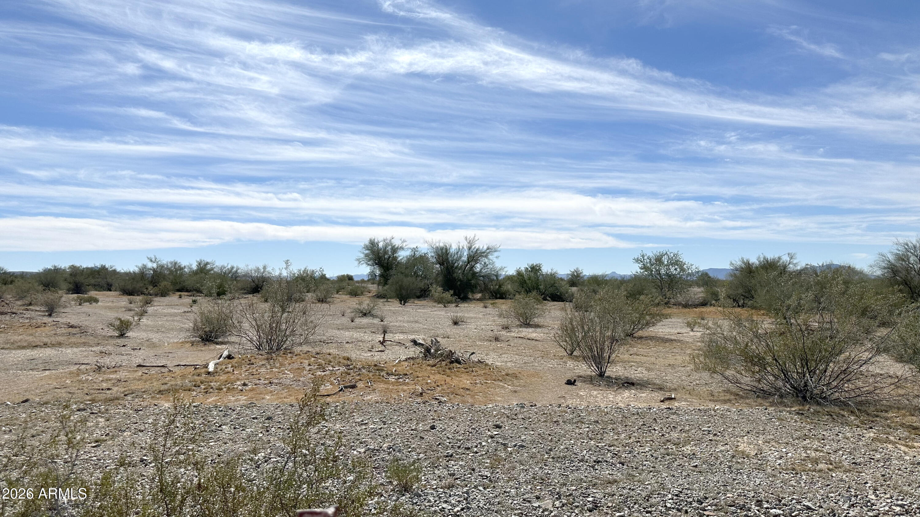 X West X W Adobe Ranch Gila Bend, AZ 85337 - Photo 3 of 12 a view of a dry field with trees