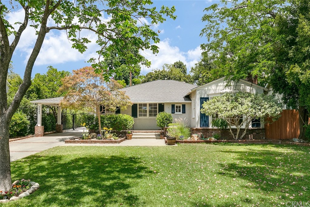3645 Thorndale Road Pasadena, CA 91107 - Photo 1 of 1 a front view of a house with garden
