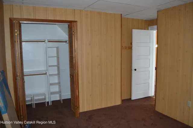 a view of closet area