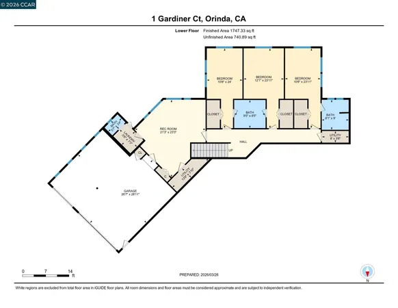 $4,250,000 | 1 Gardiner Court, Orinda, CA 94563