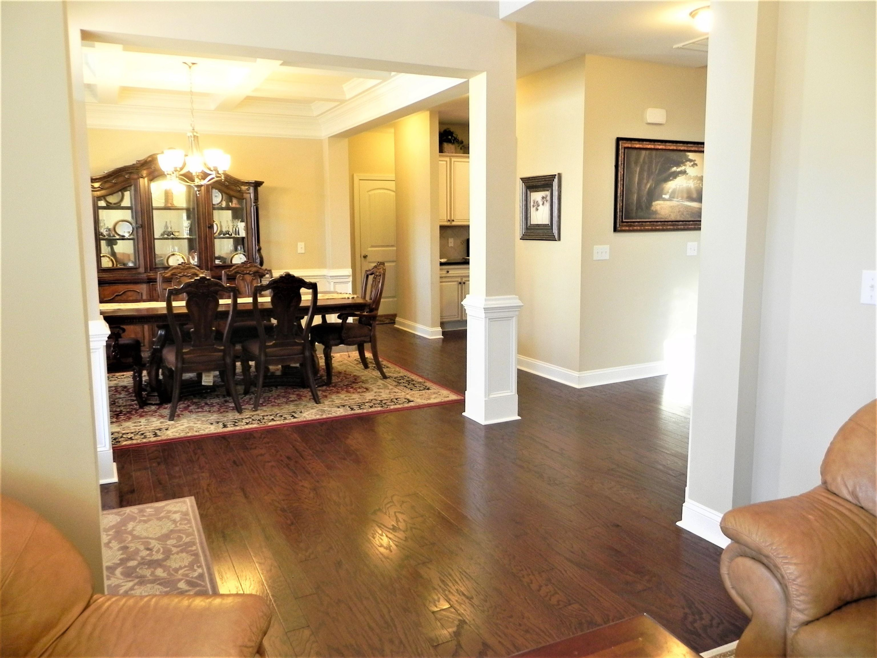 2129 Lower Lake Road Wake Forest, NC 27587 - Photo 7 of 41 View from the Living Area to the Dining Room Shows the Traditional Layout Entry/Dining