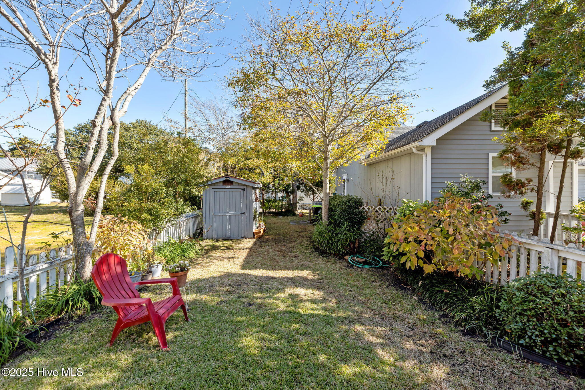 1112 Shepard Street Morehead City, NC 28557 - Photo 36 of 53 partially fenced yard