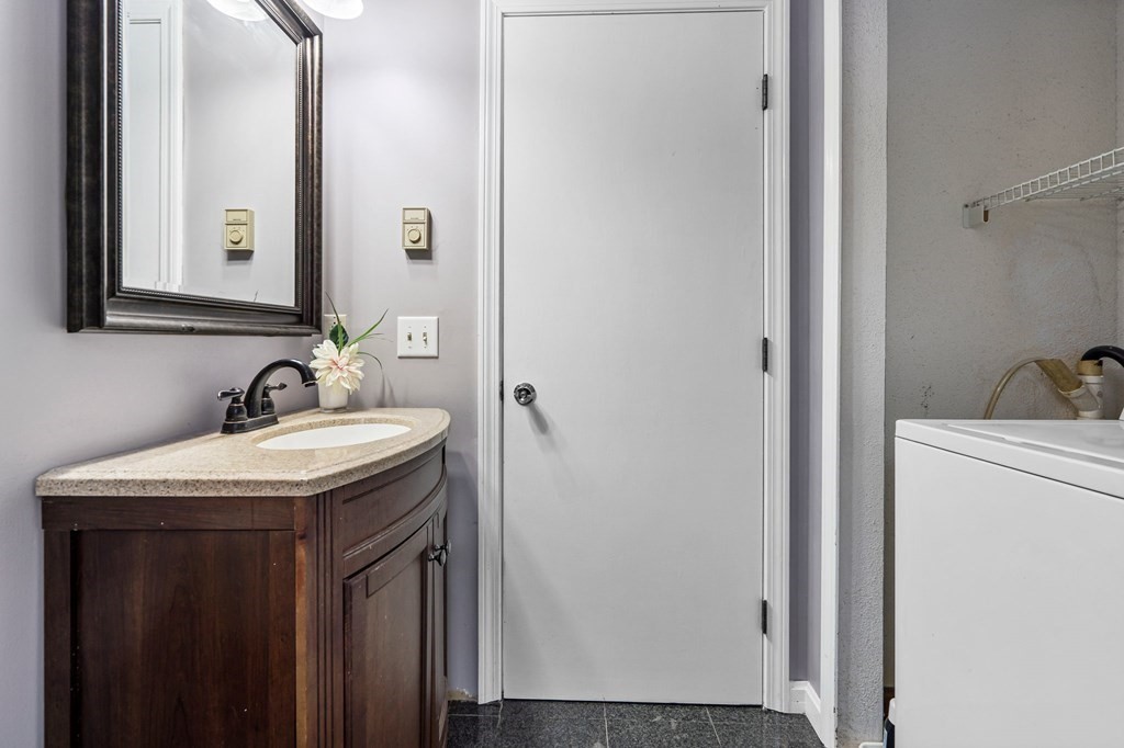 64 Gardner Road Winchendon, MA 01475 - Photo 13 of 40 a bathroom with a sink and a mirror