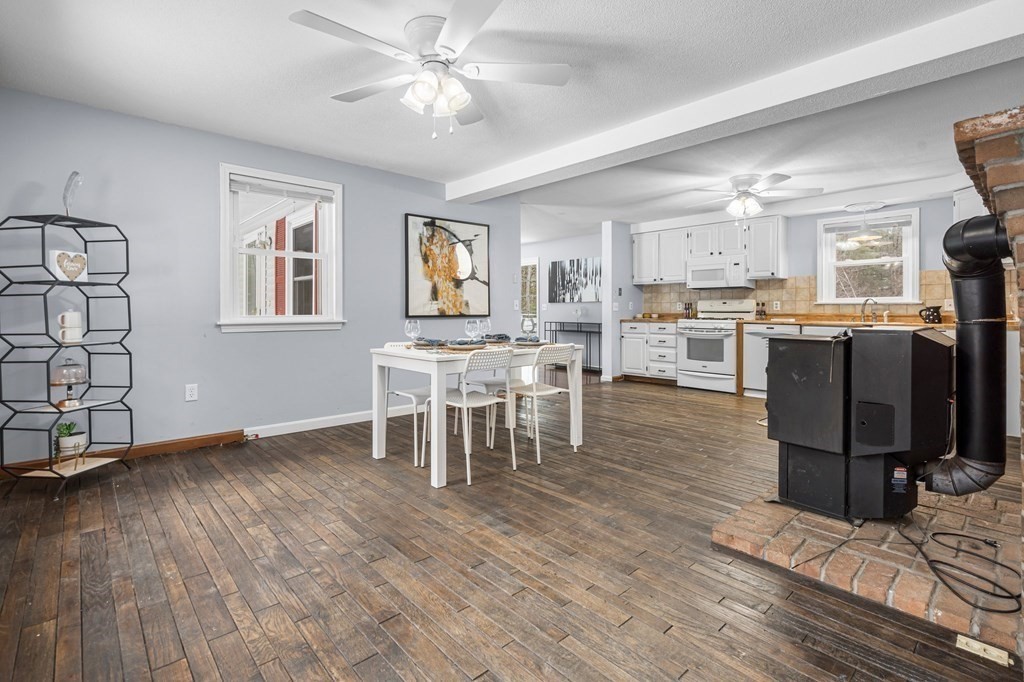 64 Gardner Road Winchendon, MA 01475 - Photo 6 of 40 a view of a dining room with furniture window and wooden floor