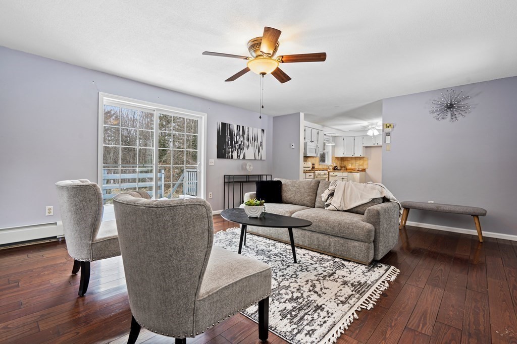 64 Gardner Road Winchendon, MA 01475 - Photo 9 of 40 a living room with furniture a fireplace and a table