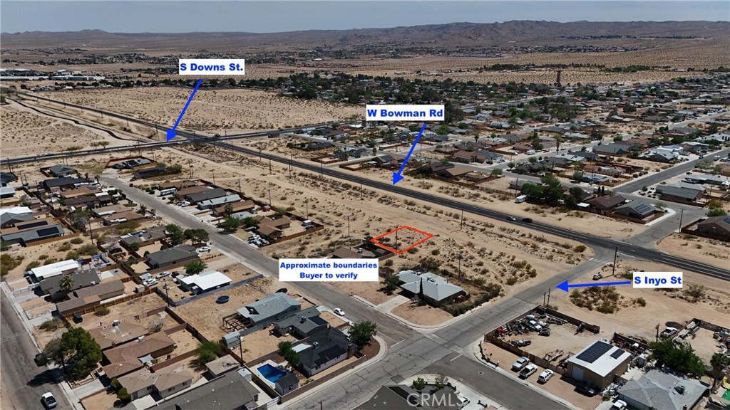 744 West Bowman (near) Road Ridgecrest, CA 93555 - Photo 1 of 9 an aerial view of a city