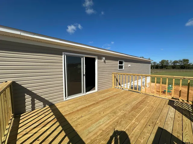 a view of a house with a balcony