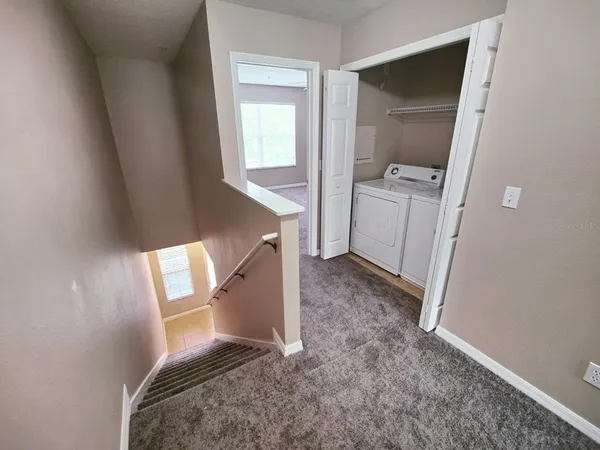 a view of a storage & utility room