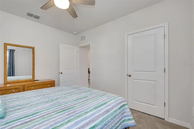 a view of a yard with a house