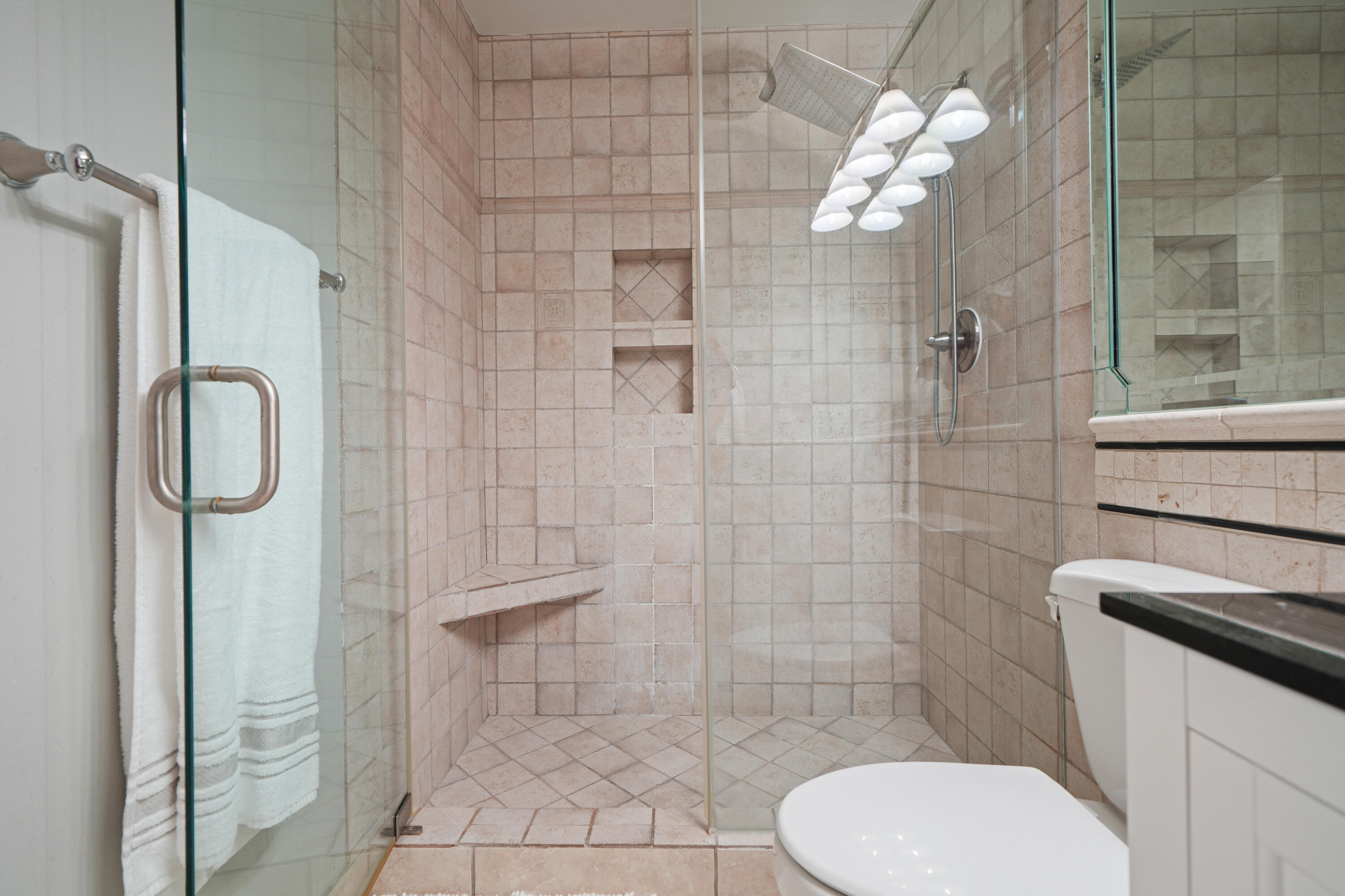 197 Durango Road, Unit 3D Destin, FL 32541 - Photo 18 of 43 a bathroom with a toilet sink and shower