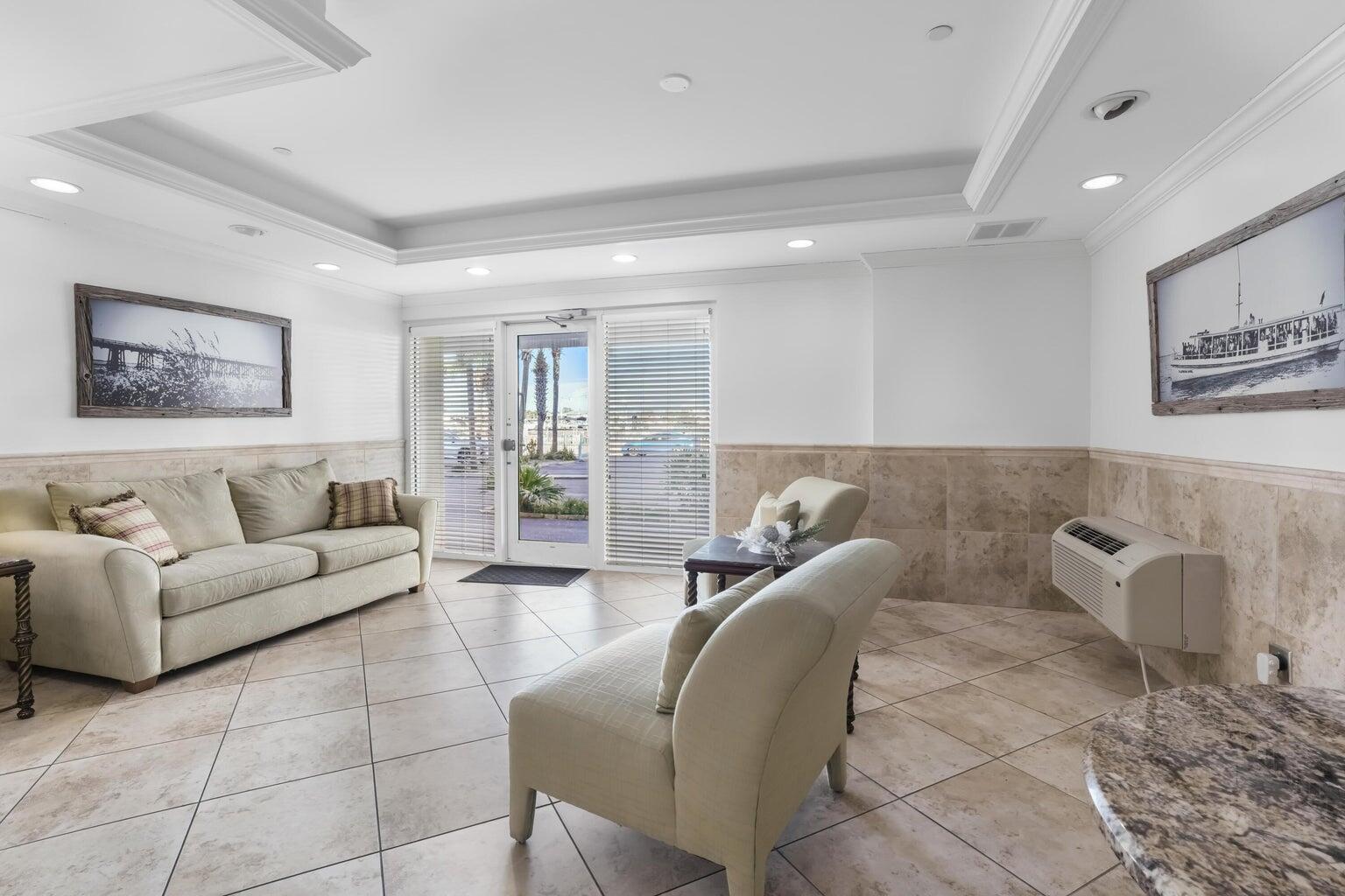 197 Durango Road, Unit 3D Destin, FL 32541 - Photo 29 of 43 a living room with furniture and a couch