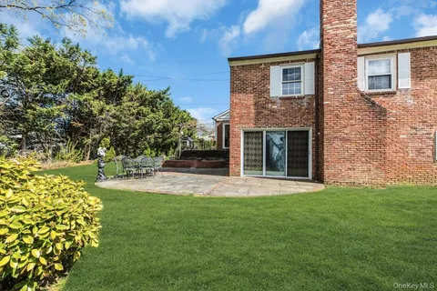 a view of a house with a garden