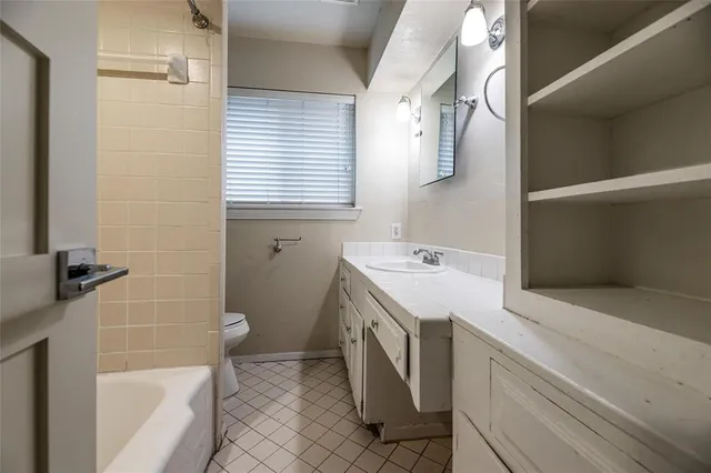a utility room with a washer and dryer