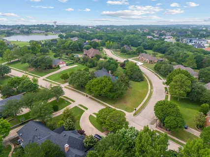 an aerial view of a