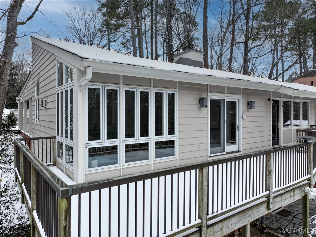 4682 Arrowhead Road Richmond, VA 23235 - Photo 42 of 50 a view of a white house with a large window