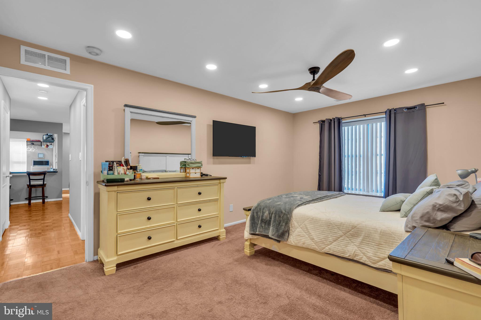 1508 B Ralston Drive Mount Laurel, NJ 08054 - Photo 23 of 29 a bedroom with a bed and a flat screen tv
