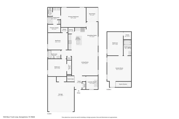 a backyard of a house with a yard and a trees