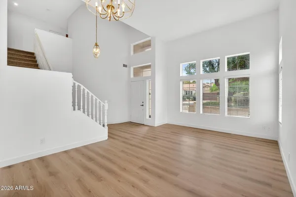 a house view with a outdoor space