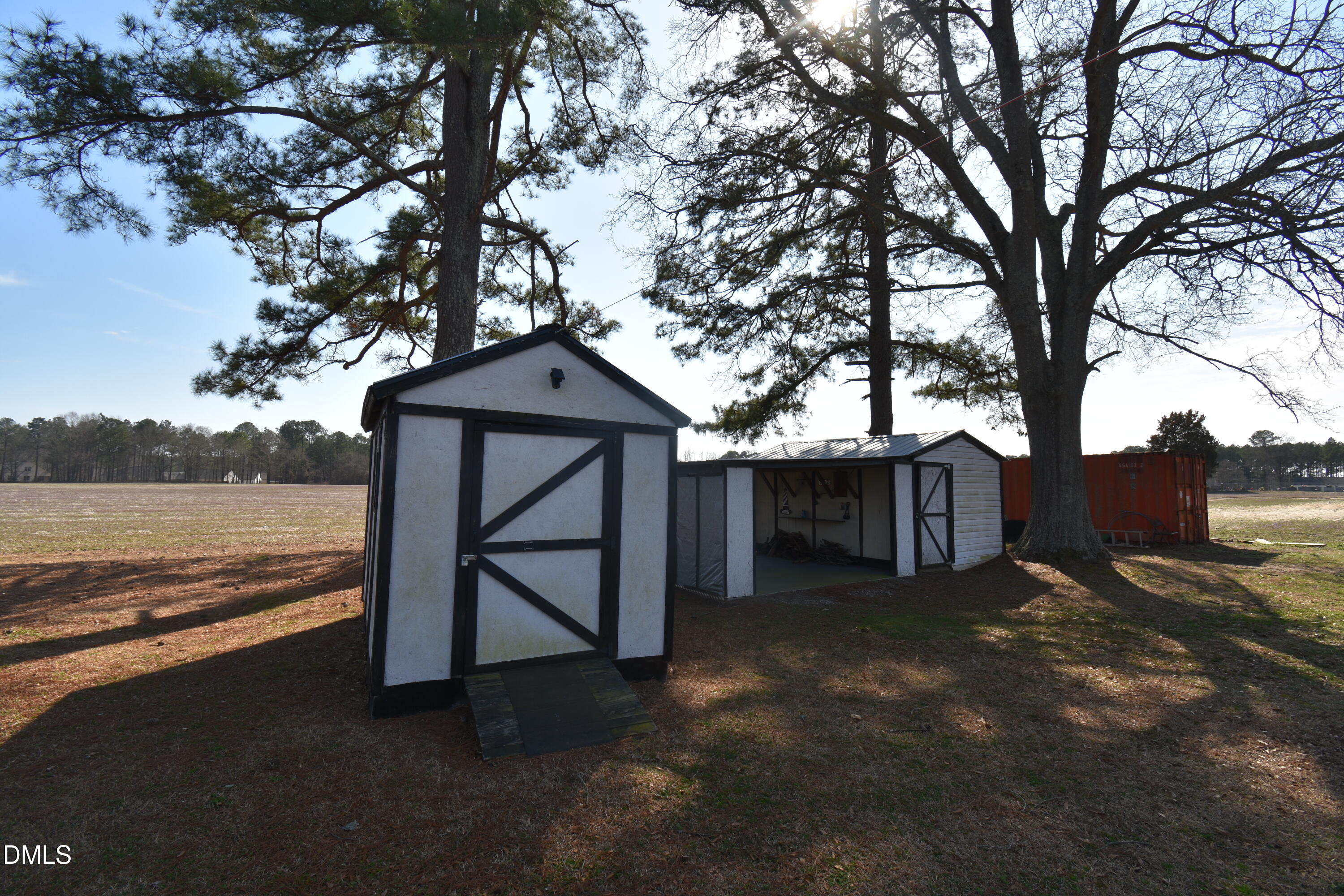 216 Sullivan Road Selma, NC 27576 - Photo 20 of 24 a view of backyard with mountain and trees