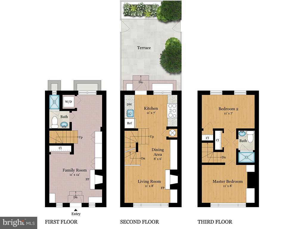 3219 Cherry Hill Lane Washington, DC 20007 - Photo 32 of 32 a picture of a book and a bed