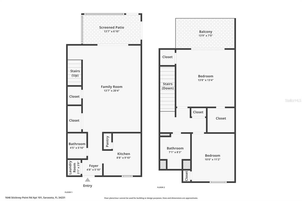 1646 Stickney Point Road, Unit 1646101 Sarasota, FL 34231 - Photo 65 of 67 a picture of a floor plan