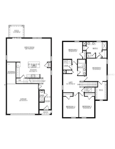 a picture of a floor plan
